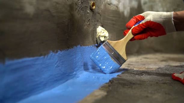 Commercial Interior Drainage System project at a Neosho, WI business property by SJ Waterproofing Pros